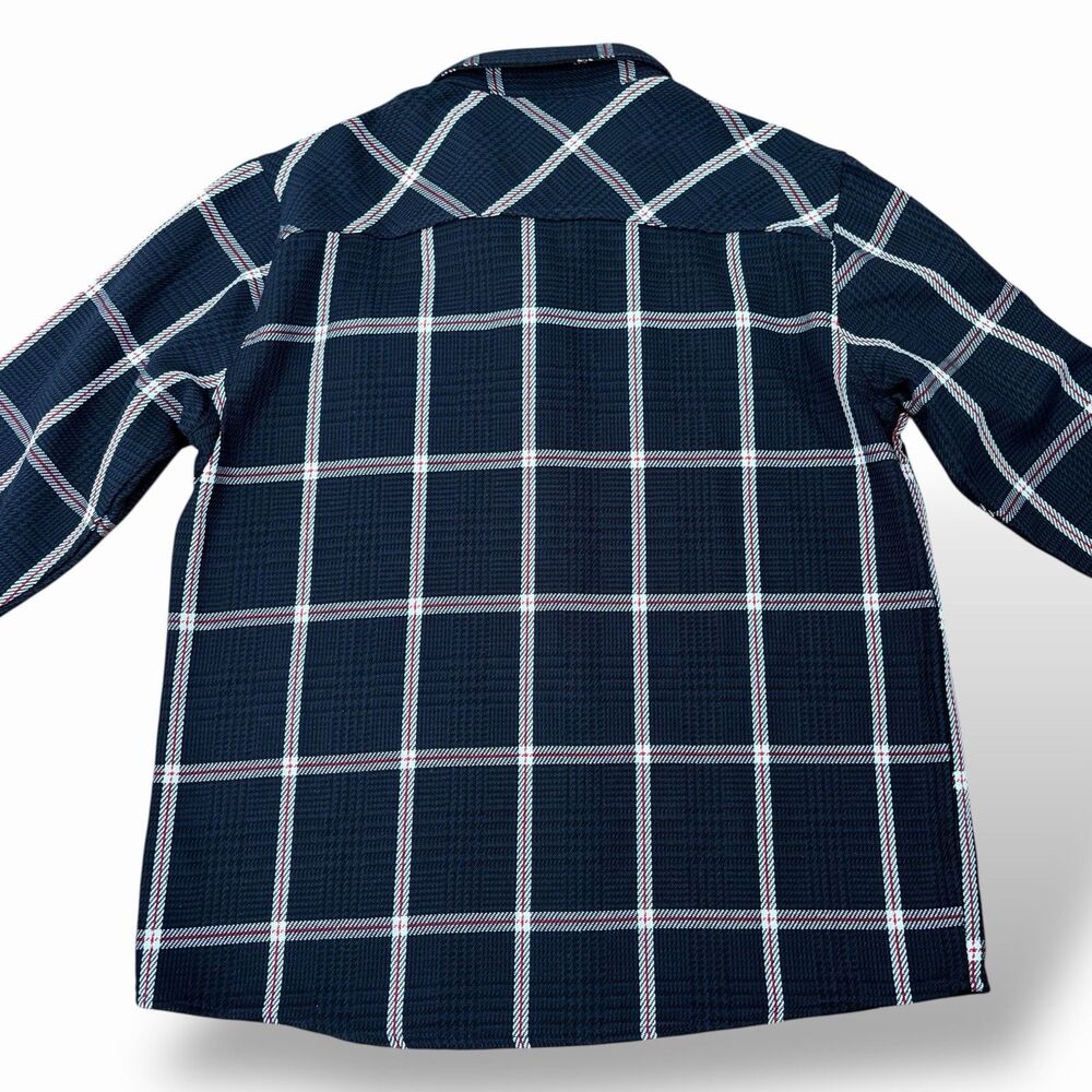 Pacific Trail Men's Shirt Size XL Plaid Button-Up Blue Long Sleeve Thick Cotton - Picture 3 of 9